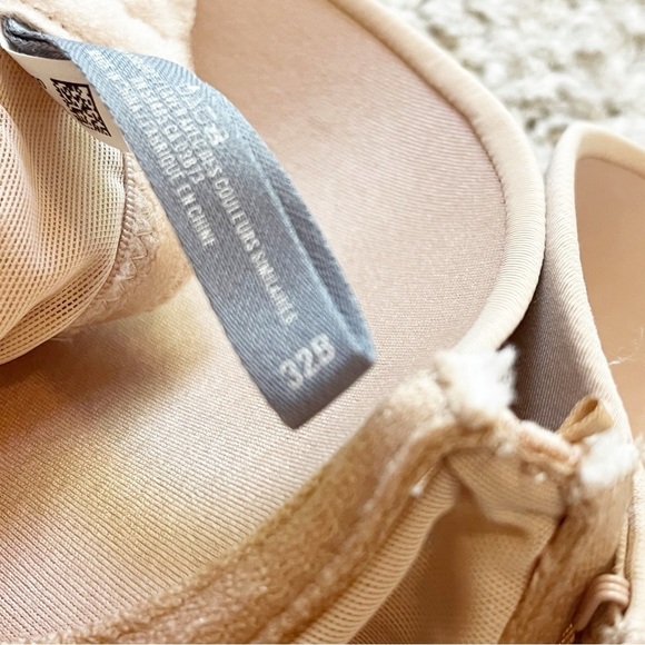 Aerie Bra 32B T-Shirt Bra Everyday Lace Trim Tan Black Green Push Up Lot 3x - Picture 9 of 15